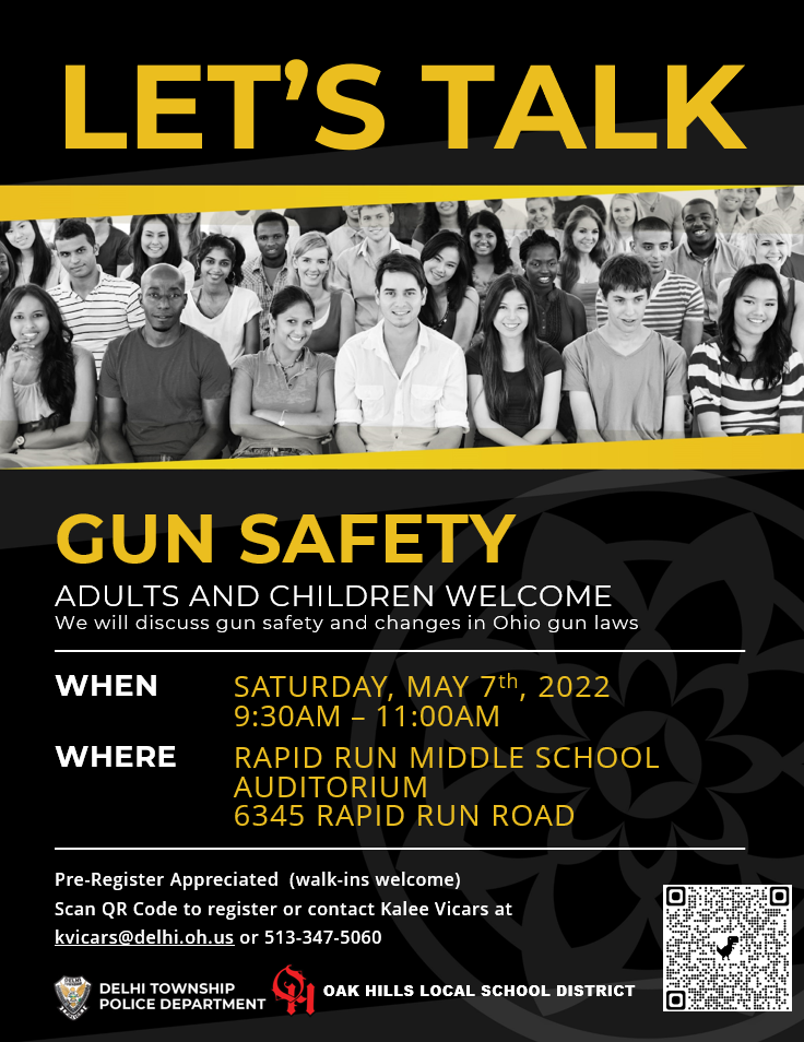 Gun safety flyer Gun safety flyer